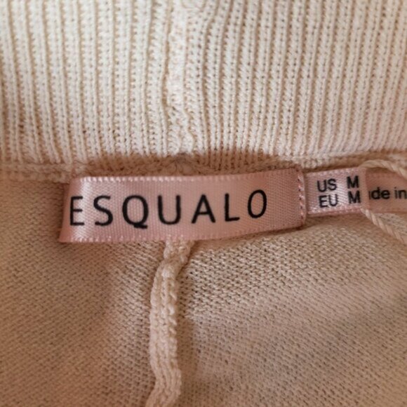 High Waist Knit Lace Summer Pants  Flared Leg NWT Sz M Tall - Picture 8 of 10